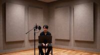 strategic placement for sound absorption