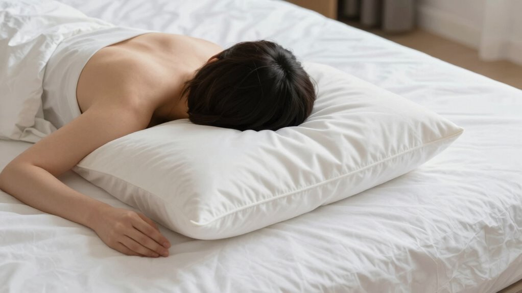 supportive aligned sleep setup