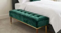 top bed end storage benches