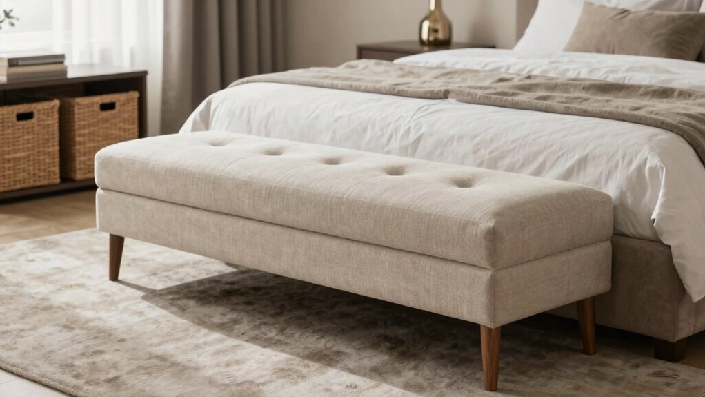top bedroom storage benches