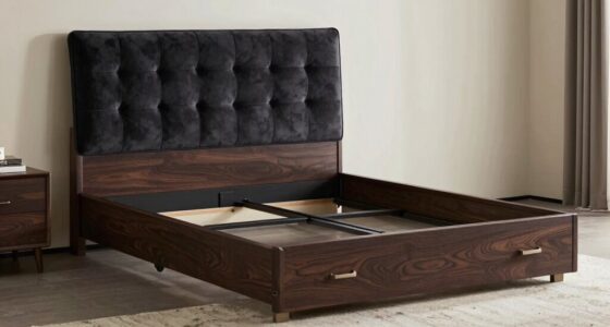 top california king storage beds