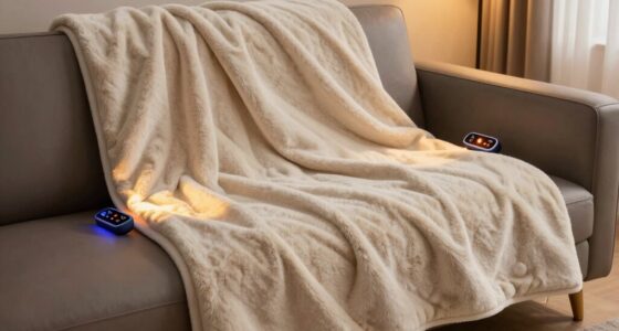 top dual control heated blankets