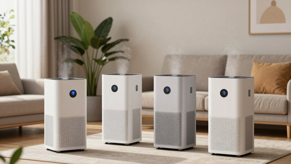 top dust filtering hepa purifiers