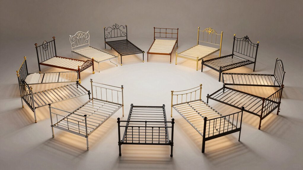 top full metal bed frames