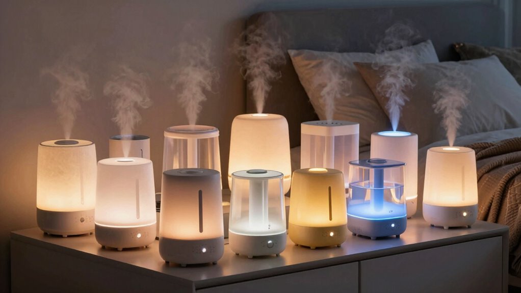 top humidifiers for bedrooms