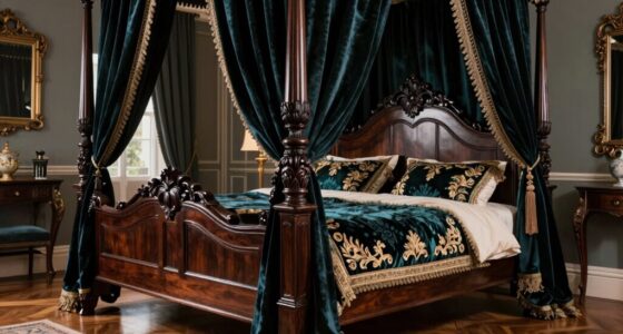 top king four poster beds
