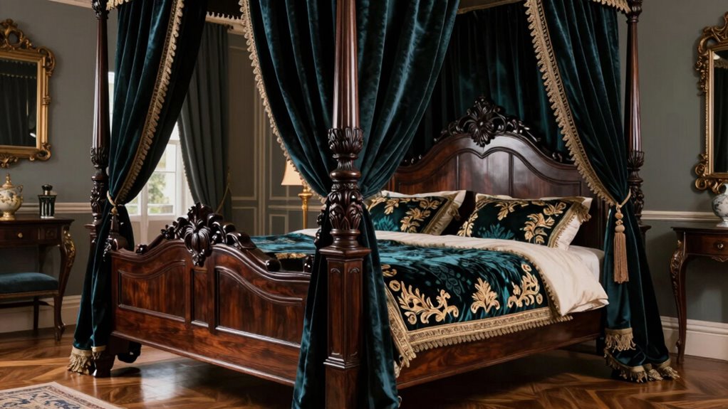 top king four poster beds