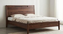 top king solid wood beds