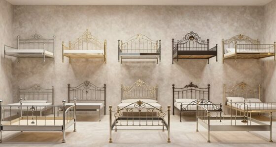 top metal bed frames