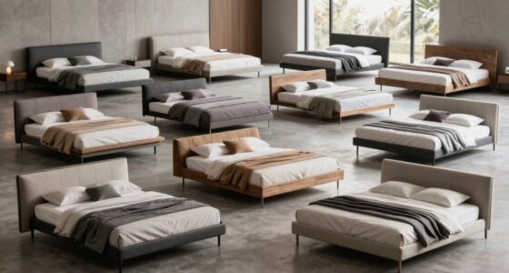 top modern full bed frames