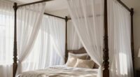 top queen canopy bed
