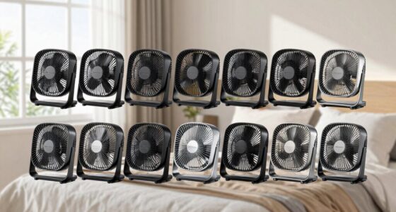 top reversible bedroom fans