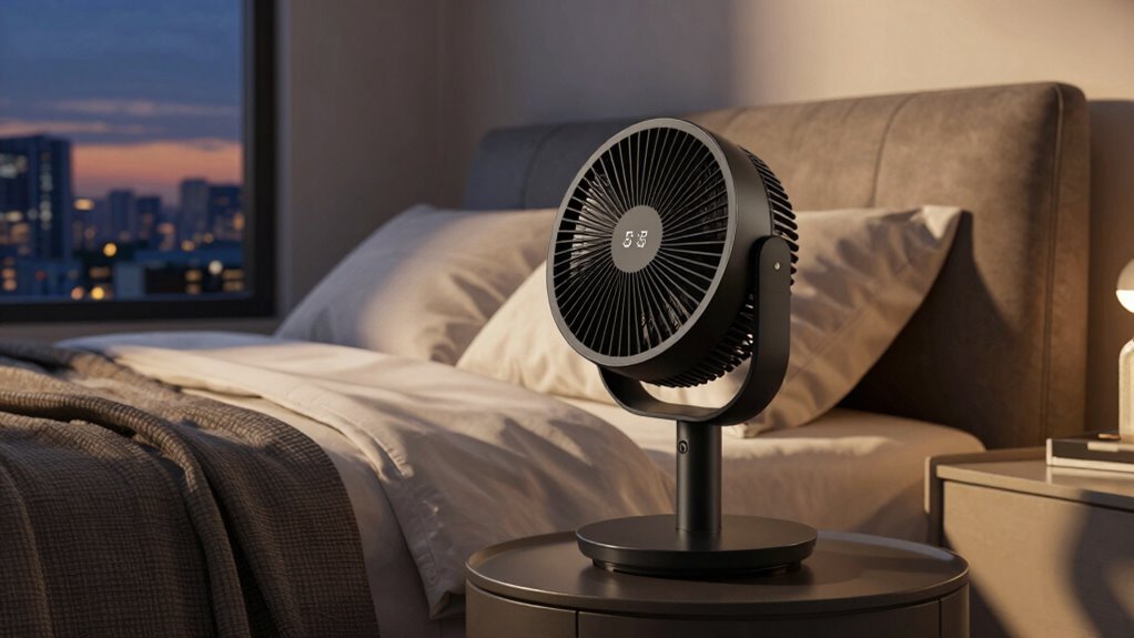 top smart bedroom fans