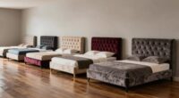 top tufted bed frames