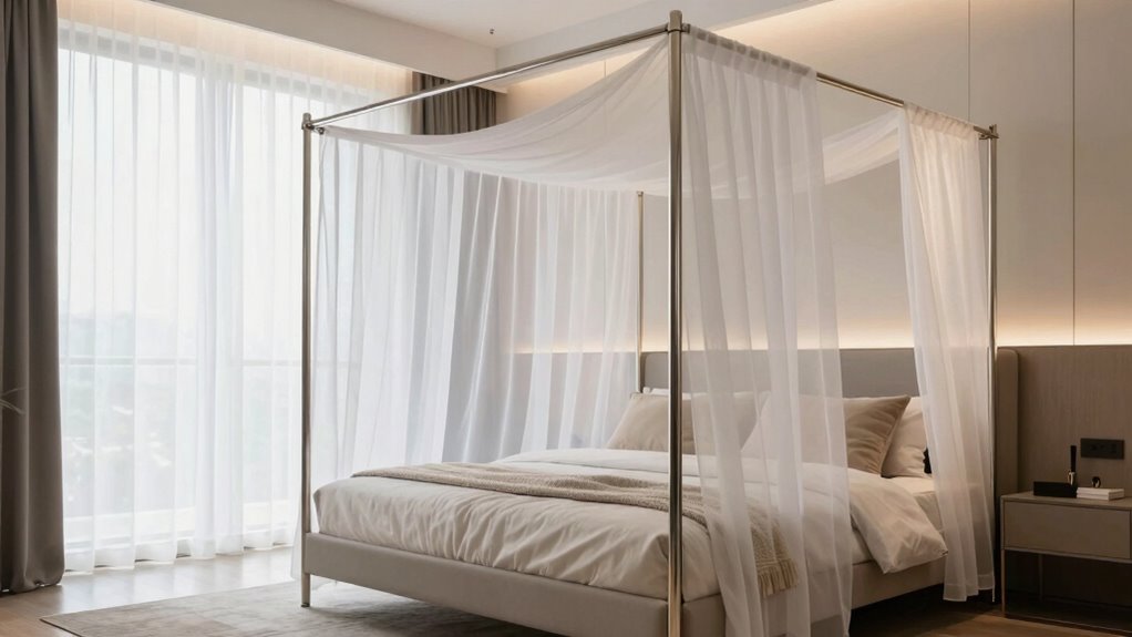 top twin xl canopy frames