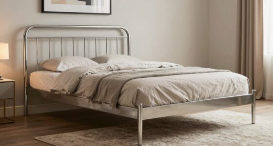 top twin xl metal frames