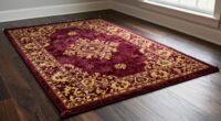 using rugs to absorb sound