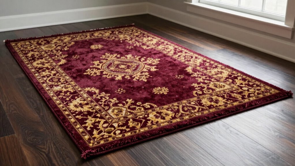 using rugs to absorb sound