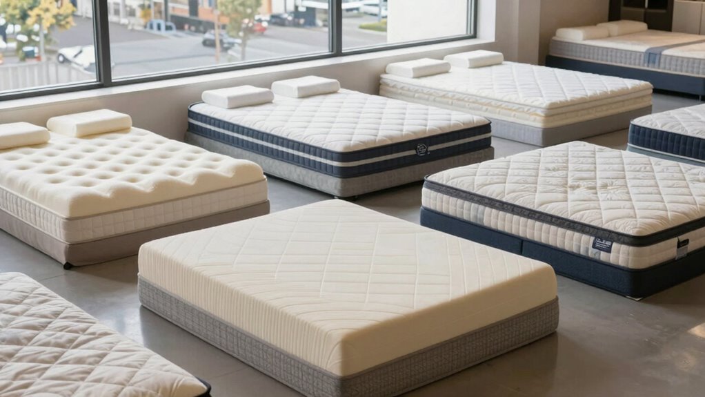 variety of mattress options
