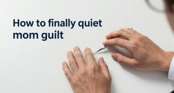 A neuroscientist explains how to finally quiet mom guilt