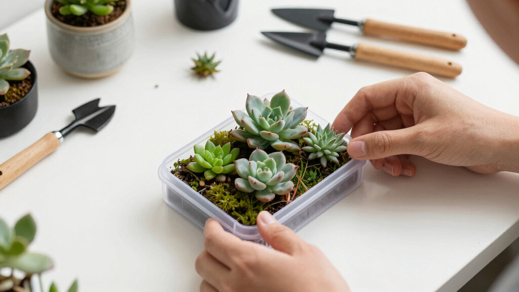 A U.K. designer made this phone case to reduce screen time. The terrarium plants will only survive if you put your screen down.