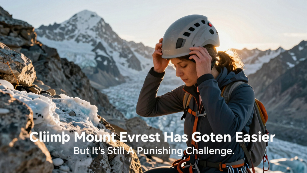 Climbing Mount Everest Has Gotten Easier. But It’s Still A Punishing Challenge.
