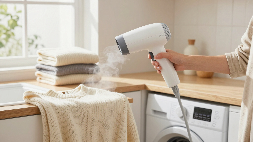 Ditch fabric softener and give jumpers a good steam: how to make your clothes last longer