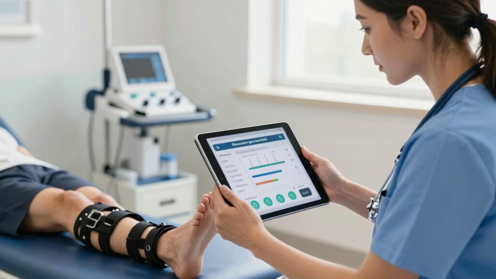 Recovery-percentile tracker for orthopedic surgery patients