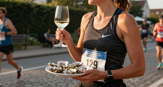 At This French Marathon, Runners Make Pit Stops For Wine And Oysters