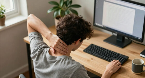 Three Of The Best Exercises For Tech Neck—and You Can Do Them All At Your Desk